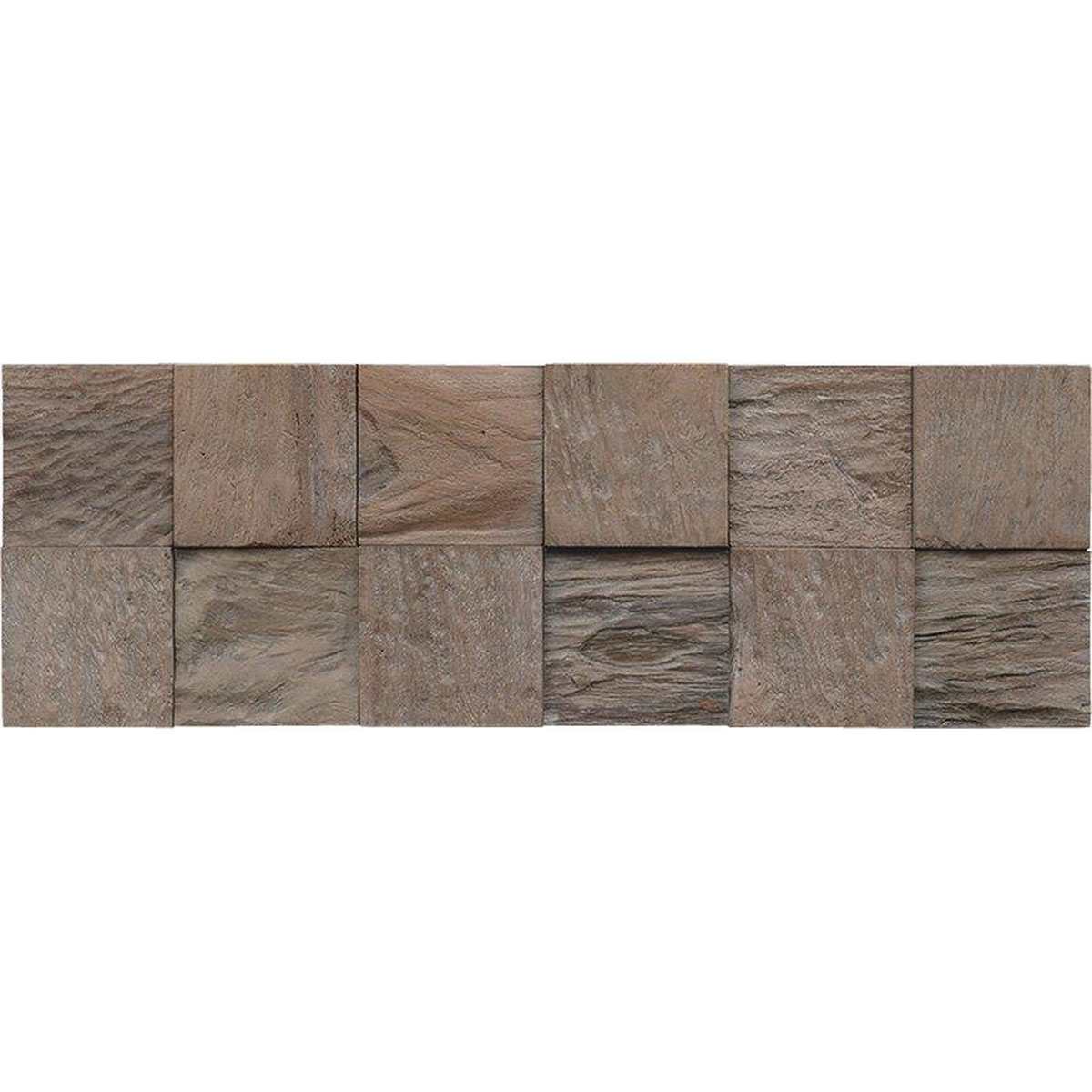 Indo Wandverkleidung Teak ClassicCube Java 10er-Set Bild 2