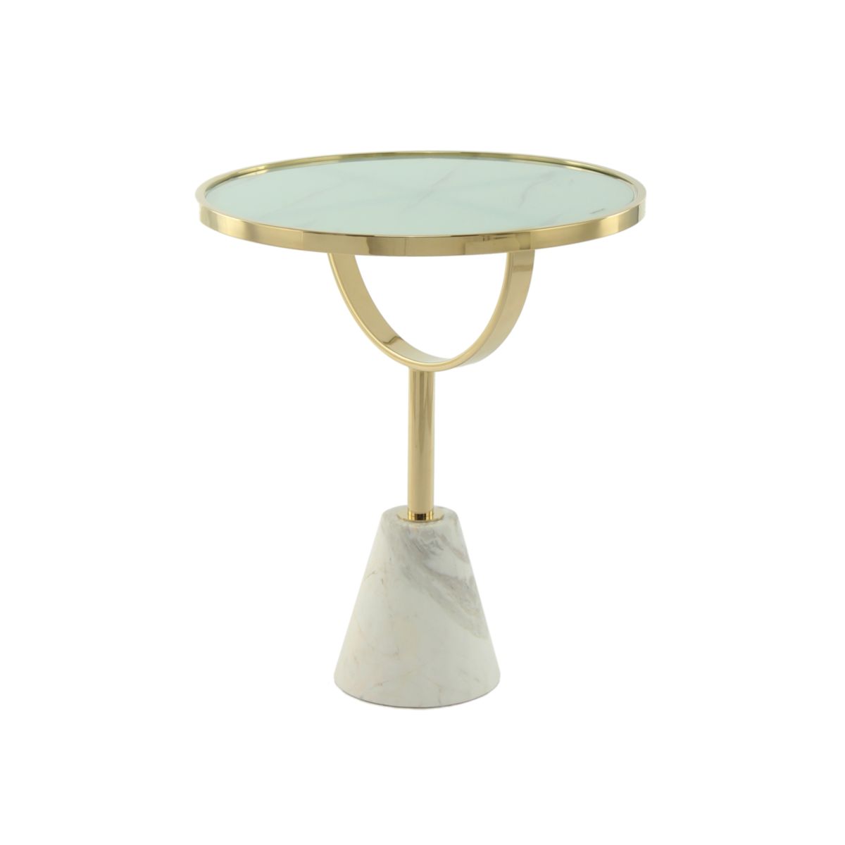 Beistelltisch Oscar 125 weiss Bild 2