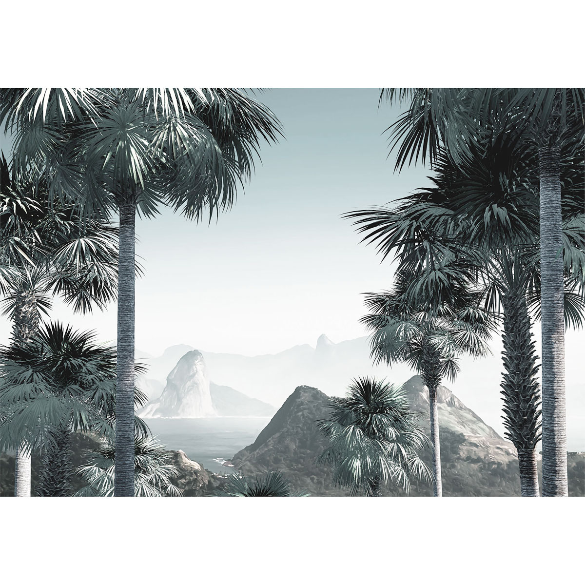Komar  Vlies Fototapete Guanabara 400x280 cm Bild 2