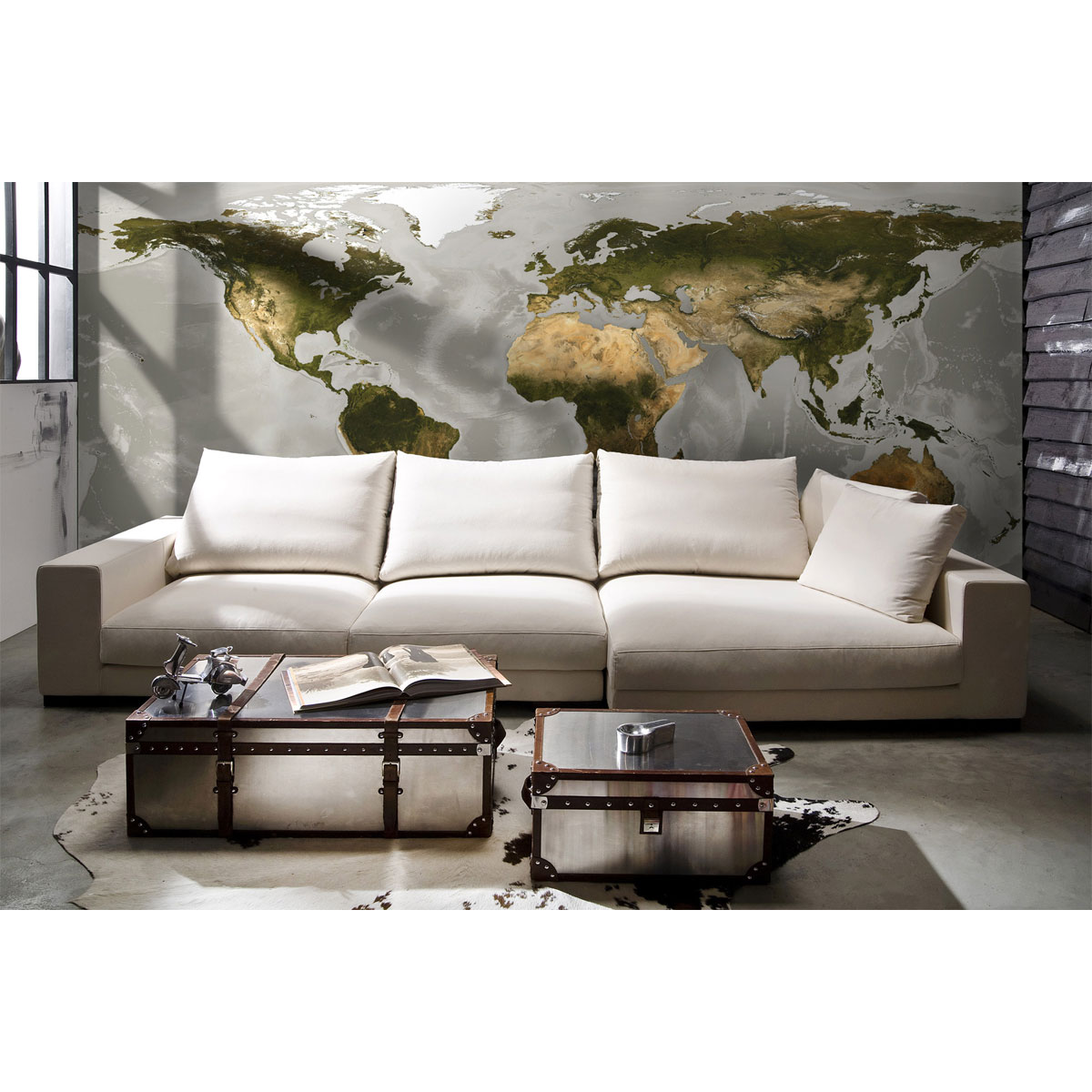 Komar  Vlies Fototapete World 500x250 cm