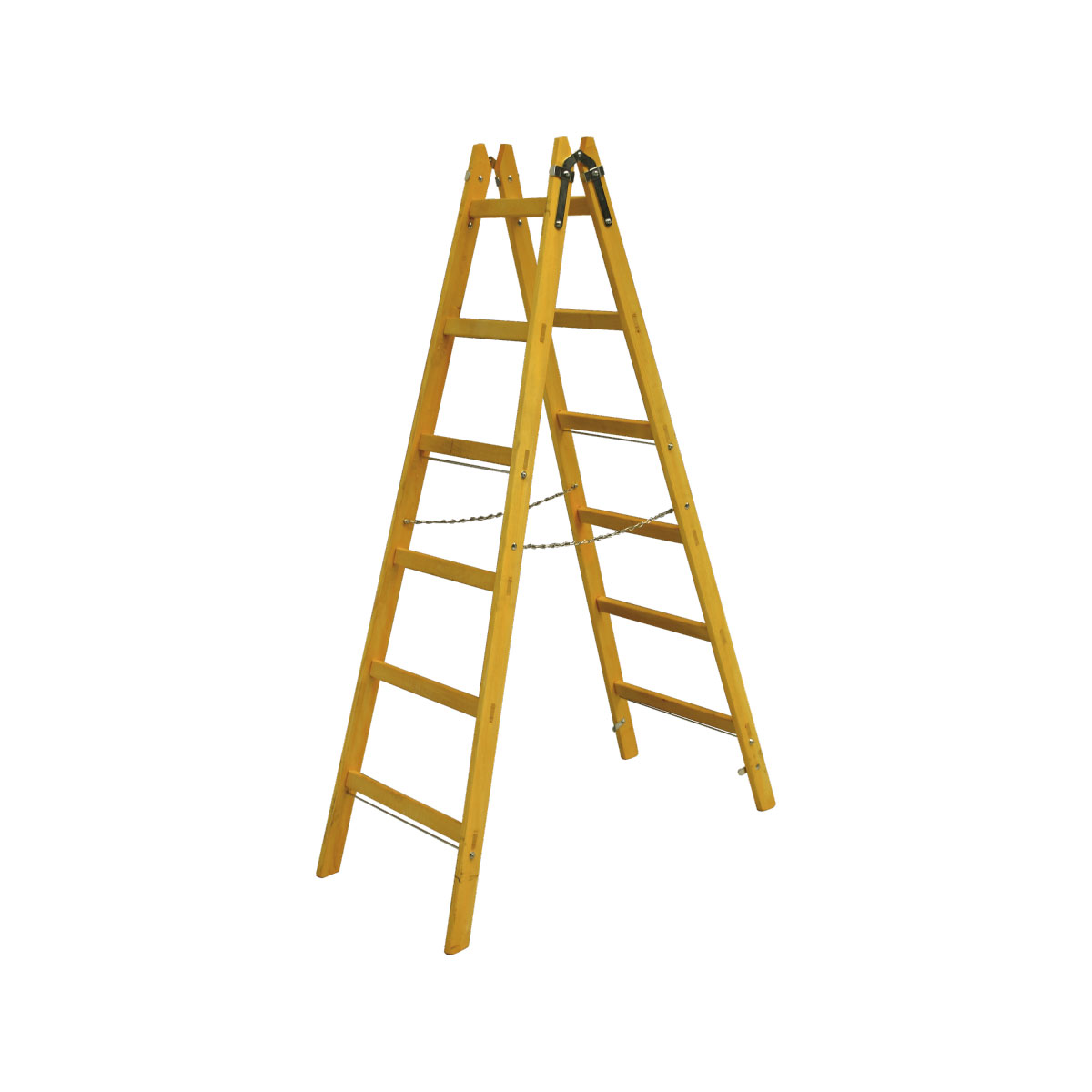 Krause Holz-Sprossen-Doppelleiter