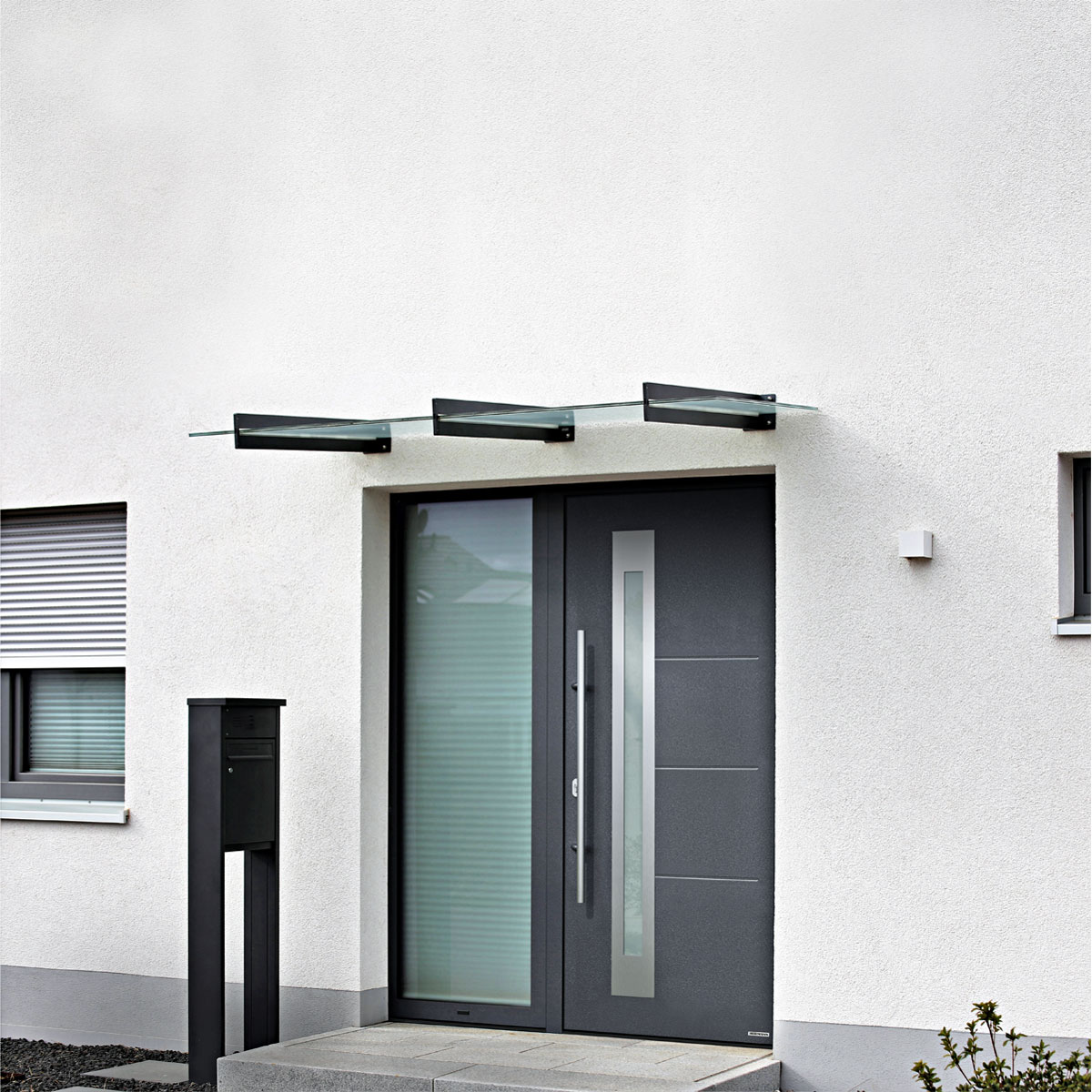 EcoStar Haustür Isopro Secur IPS 780S anthrazit DIN rechts Bild 2