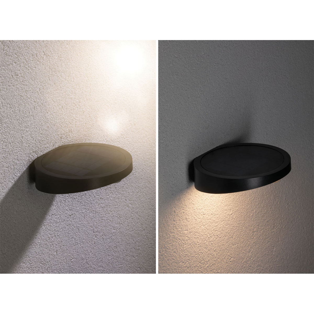 Paulmann  Outdoor Solar Wandleuchte Ryse IP44 3000K 145lm Bewegungsmelder Anthrazit Bild 6