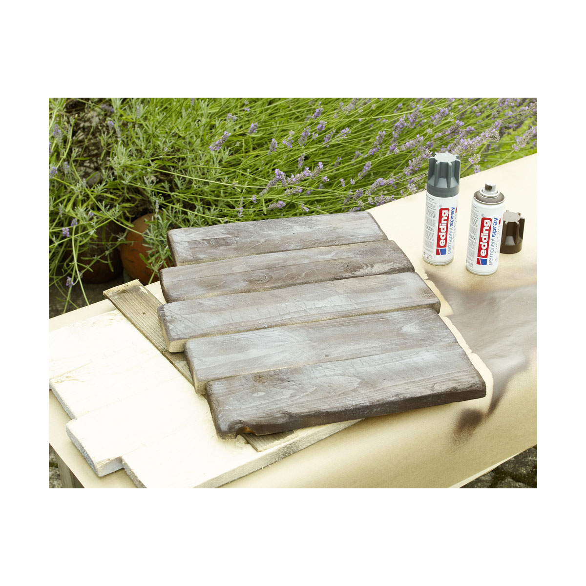 Edding  Spray 5200 silber seidenmatt Bild 4