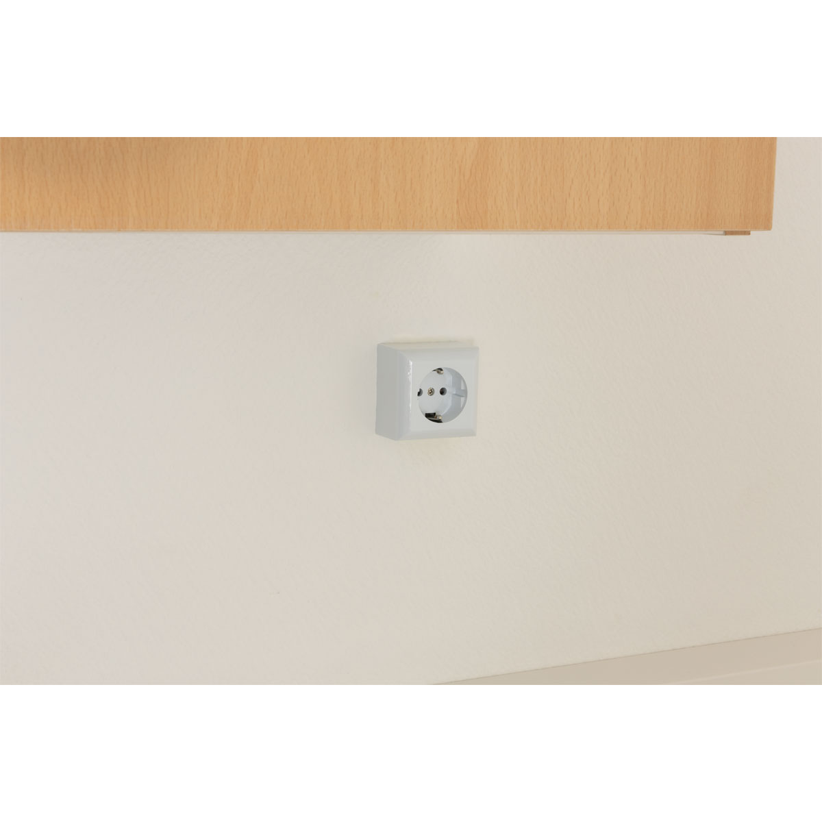REV Ritter AP-Schalterprogramm PlanoLuxe weiß Steckdose mit Berührungsschutz Bild 3