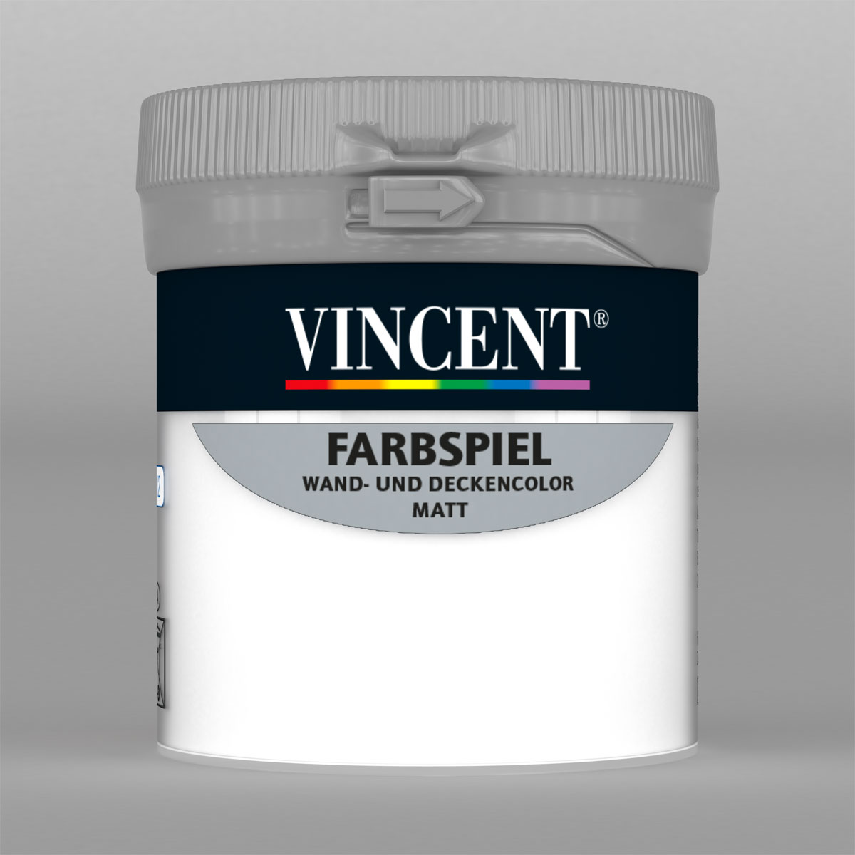 Vincent Farbspiel Weiß matt 75 ml
