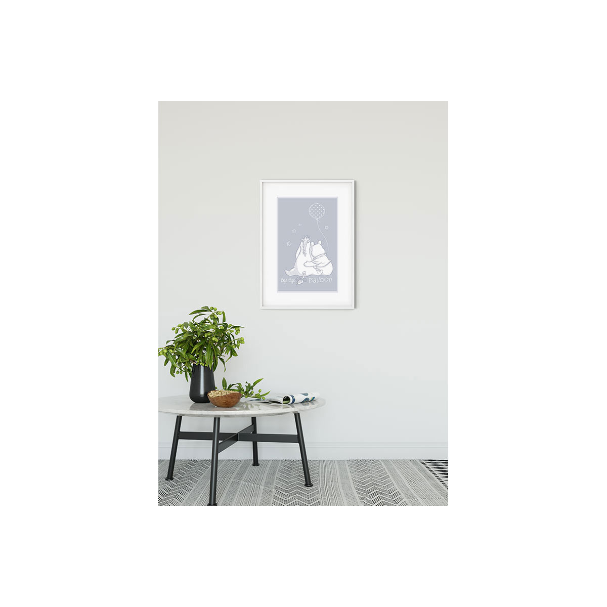 Komar  Wandbild Winnie the Pooh Bye Bye Balloon 50x70 cm