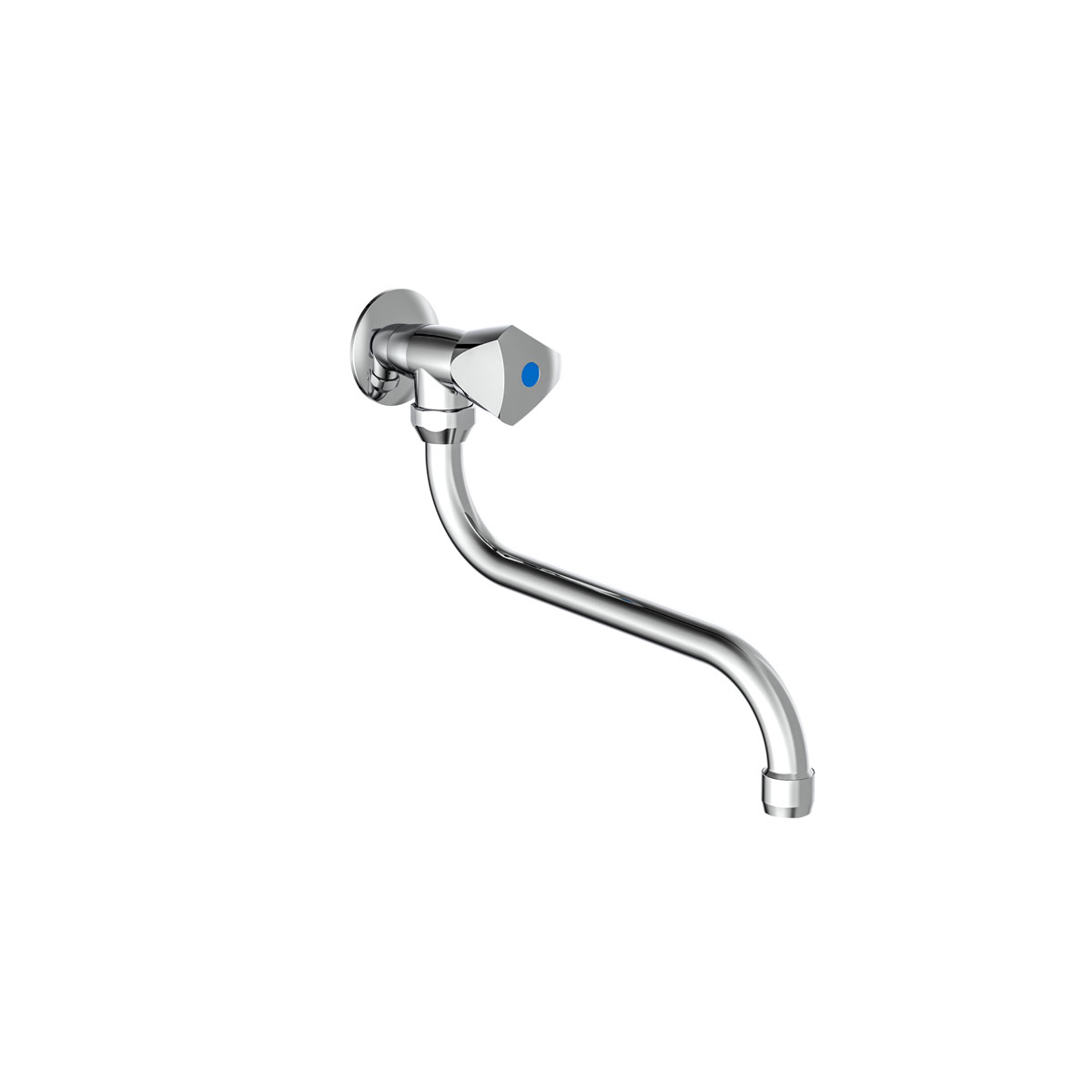Kirchhoff Wand-Schwenkventil Chrom Bild 1