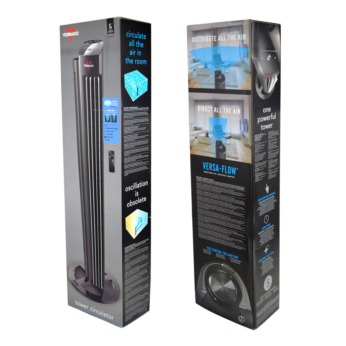 Vornado Säulenventilator Tower M Durchmesser 33 cm schwarz Bild 6