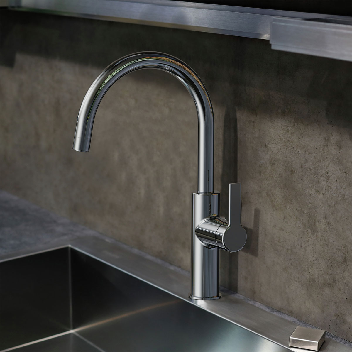 Lenz  Küchenarmatur Anela chrom Bild 3