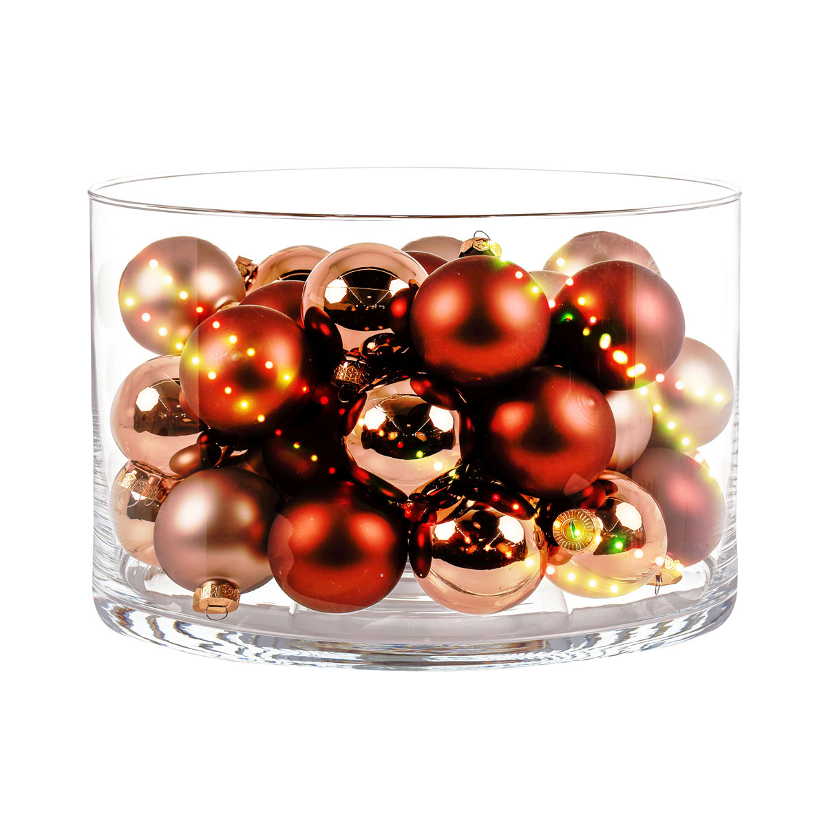 Ambientis Glaskugeln 6 cm altrosa Mix Bild 8