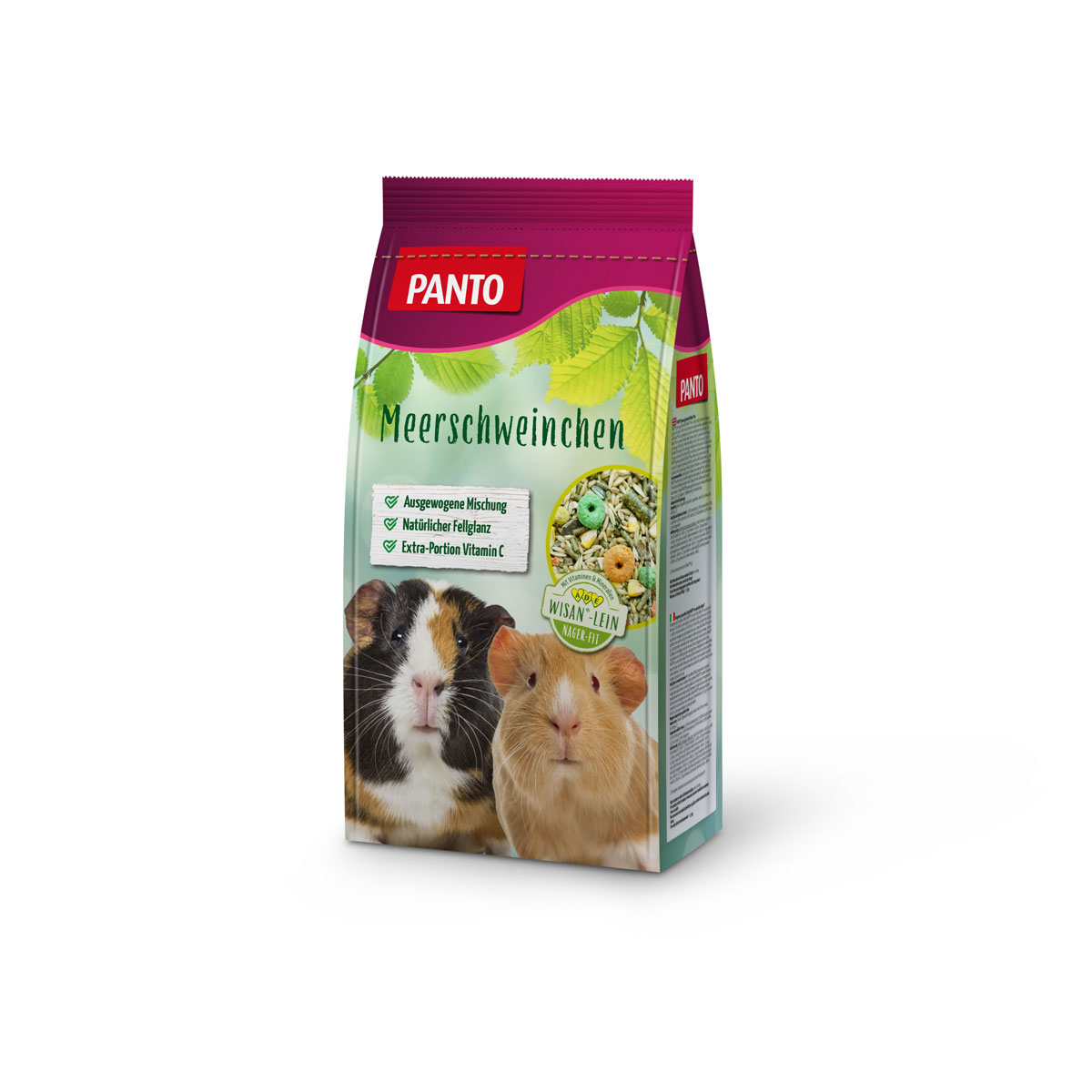 Panto Meerschweinchenfutter 2,5 kg mit Wisan und Vitaminen