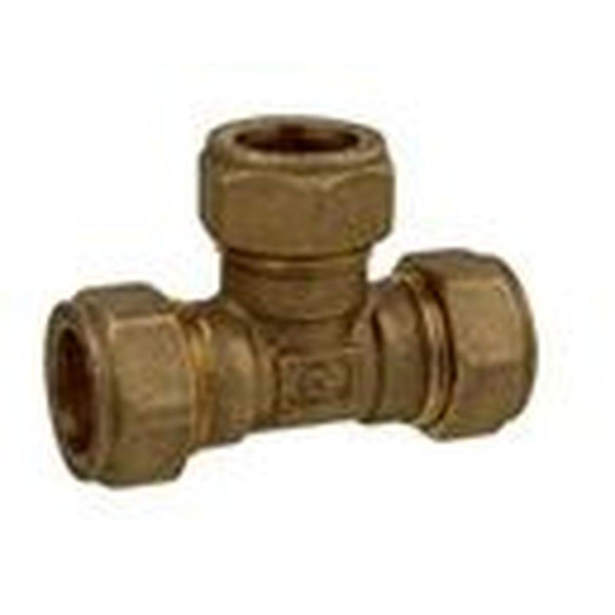 Kirchhoff T-Stück 15 mm Kupfer