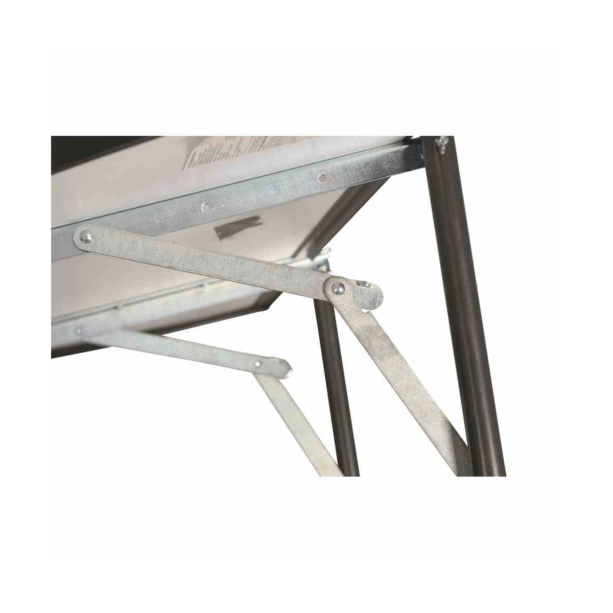 ALCO Balkonhängetisch 100 x 50 cm anthrazit Bild 3