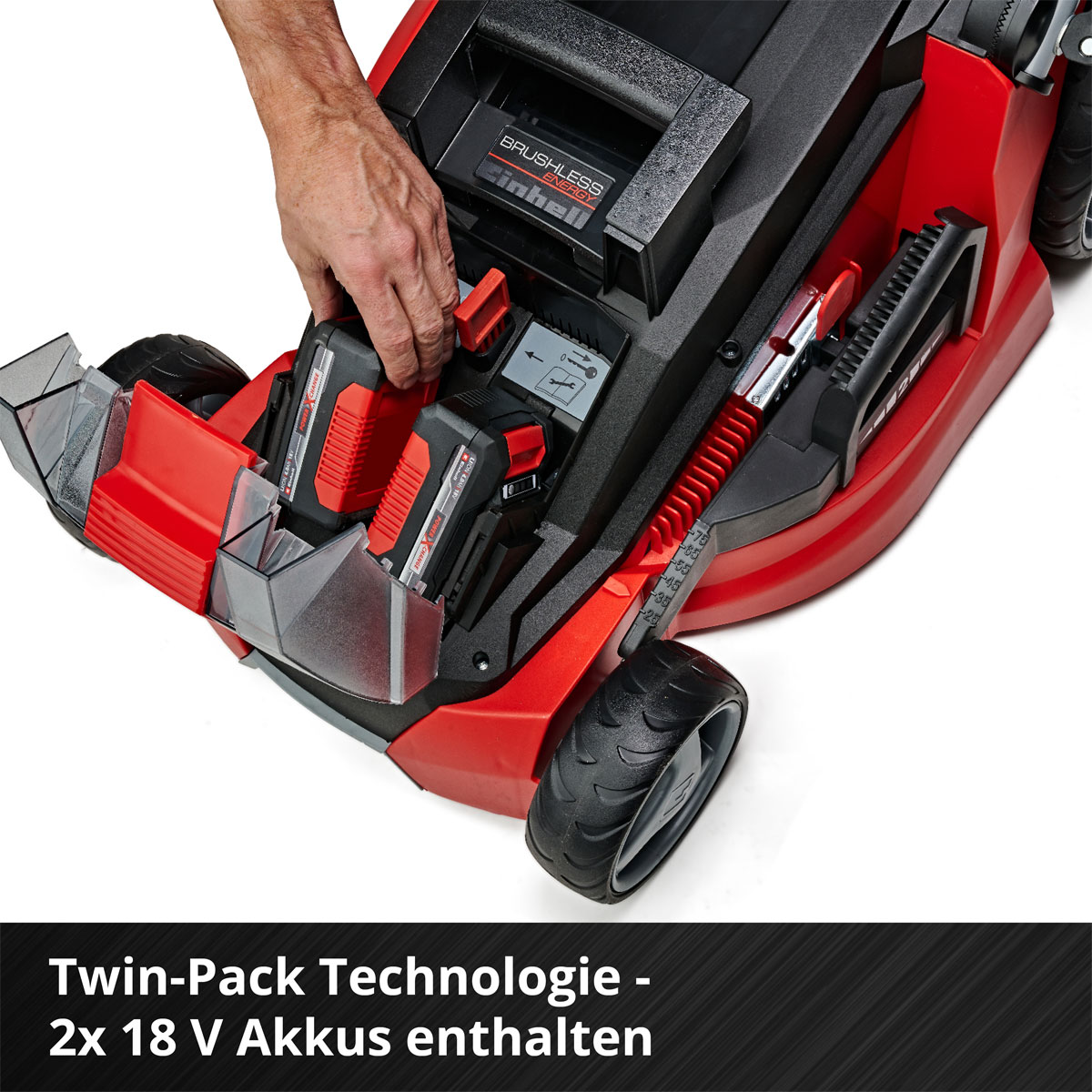 Einhell Akku-Rasenmäher-Set GE-CM 43 Li M 5-teilig Bild 6