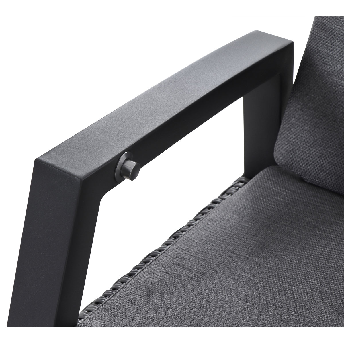 Siena Garden Positionssessel Taranto Aluminium-Gestell anthrazit Gardino-Geflecht Bild 10