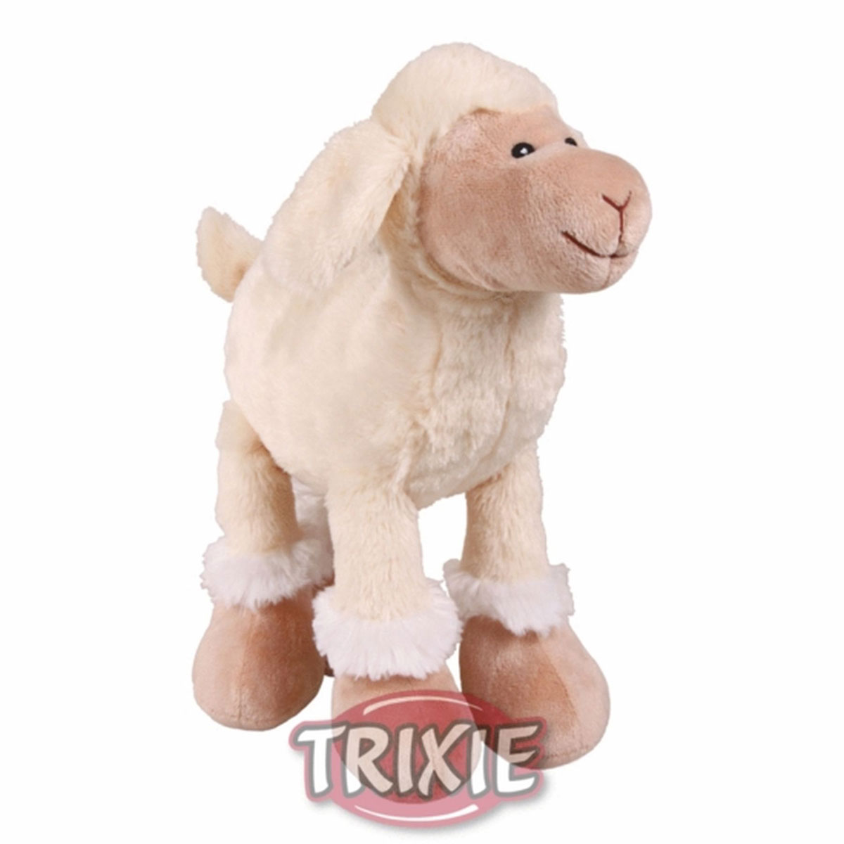 Trixie Plüsch Schaf mit Squeaker beige 30cm