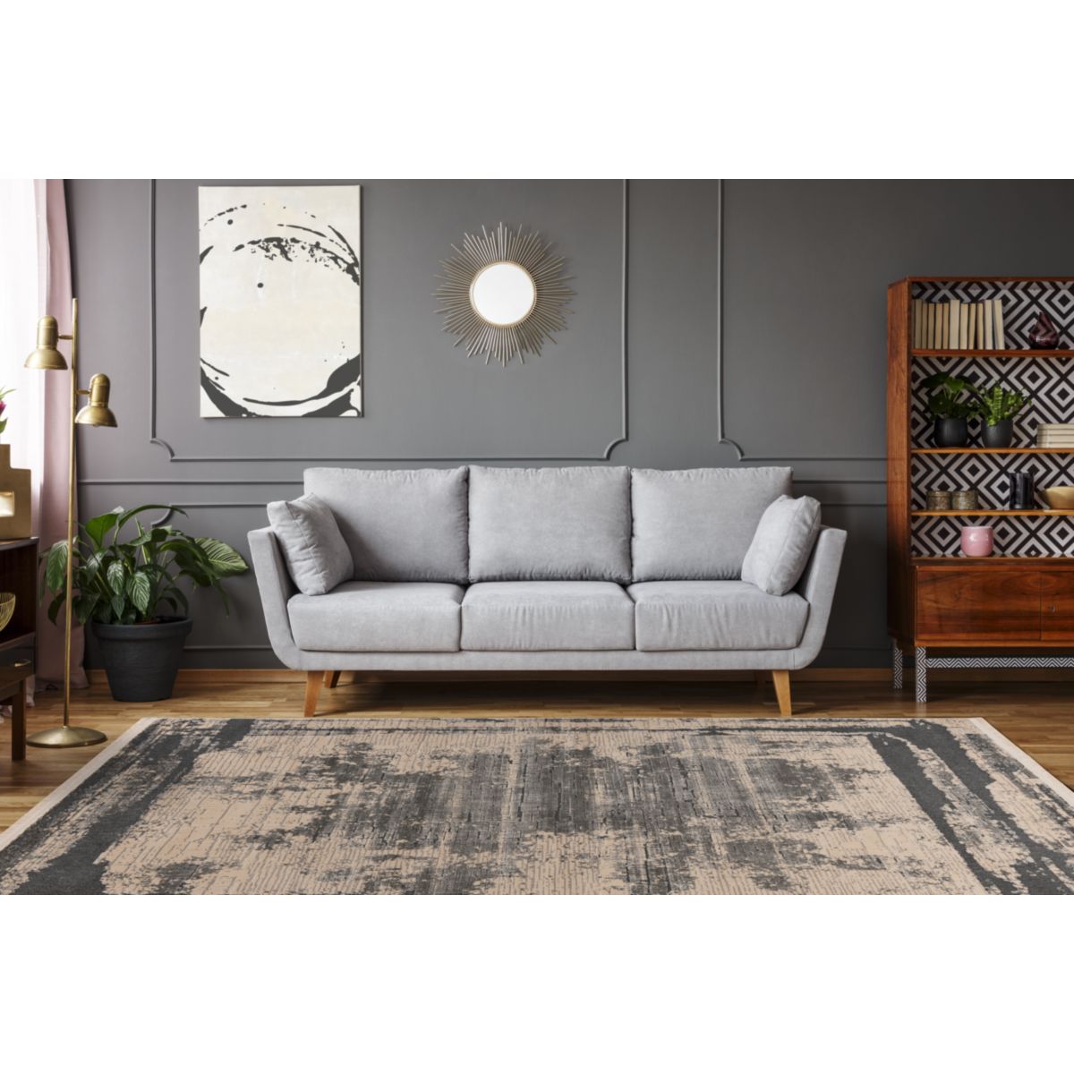 Adela 225 Grau 160 x 230 cm Bild 2