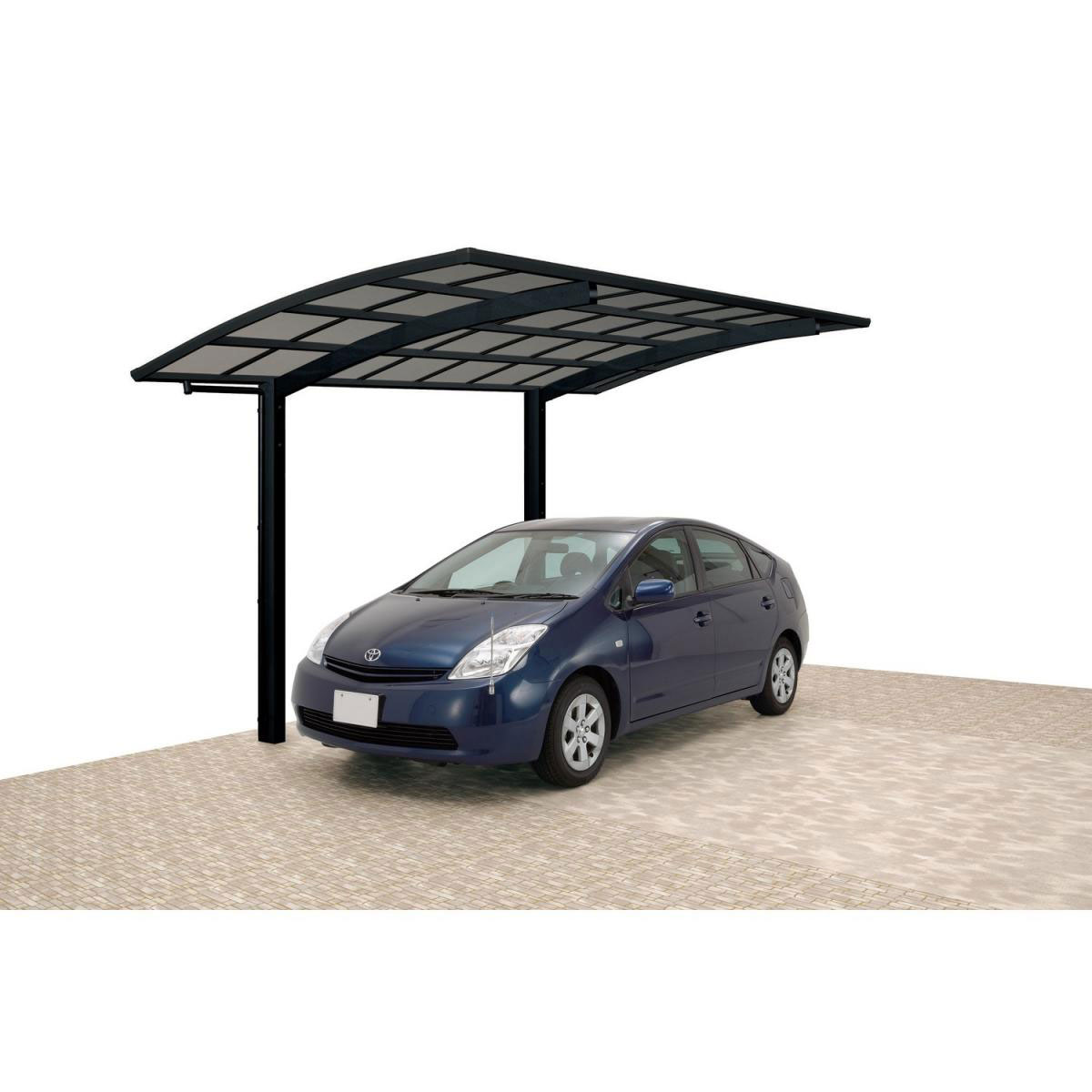 Ximax Carport Alu Portoforte 60 Schwarz Bild 2