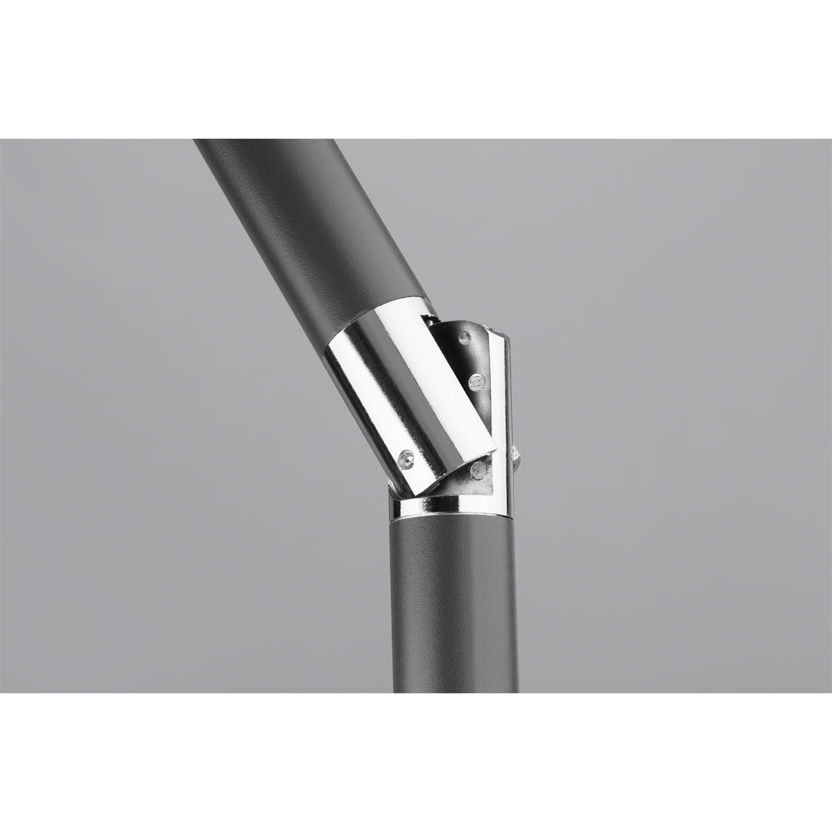 Schneider Schirme Sonnneschirm Bilbao 210 x 130 cm silbergrau Bild 6