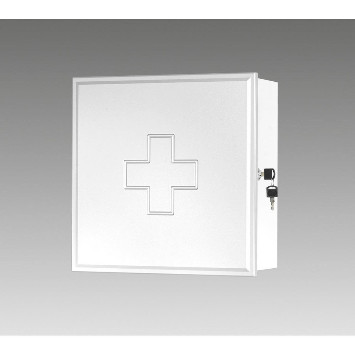 Jokey Medikamentenschrank weiß/alufarben