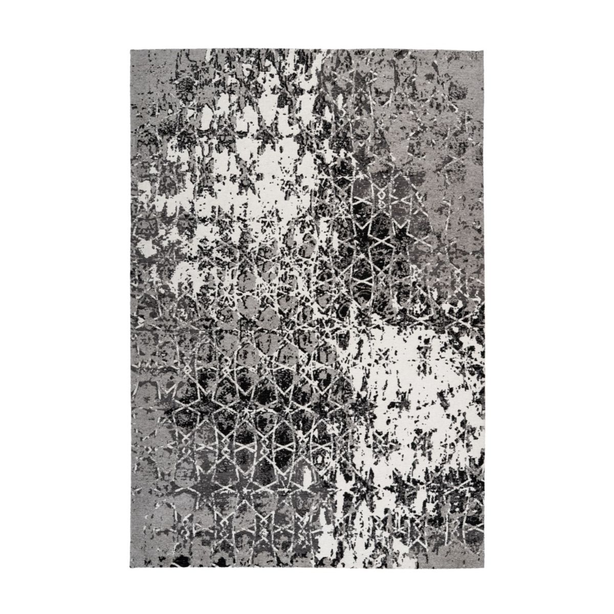 Jacquard-Teppich „Iglesia 100“, grau