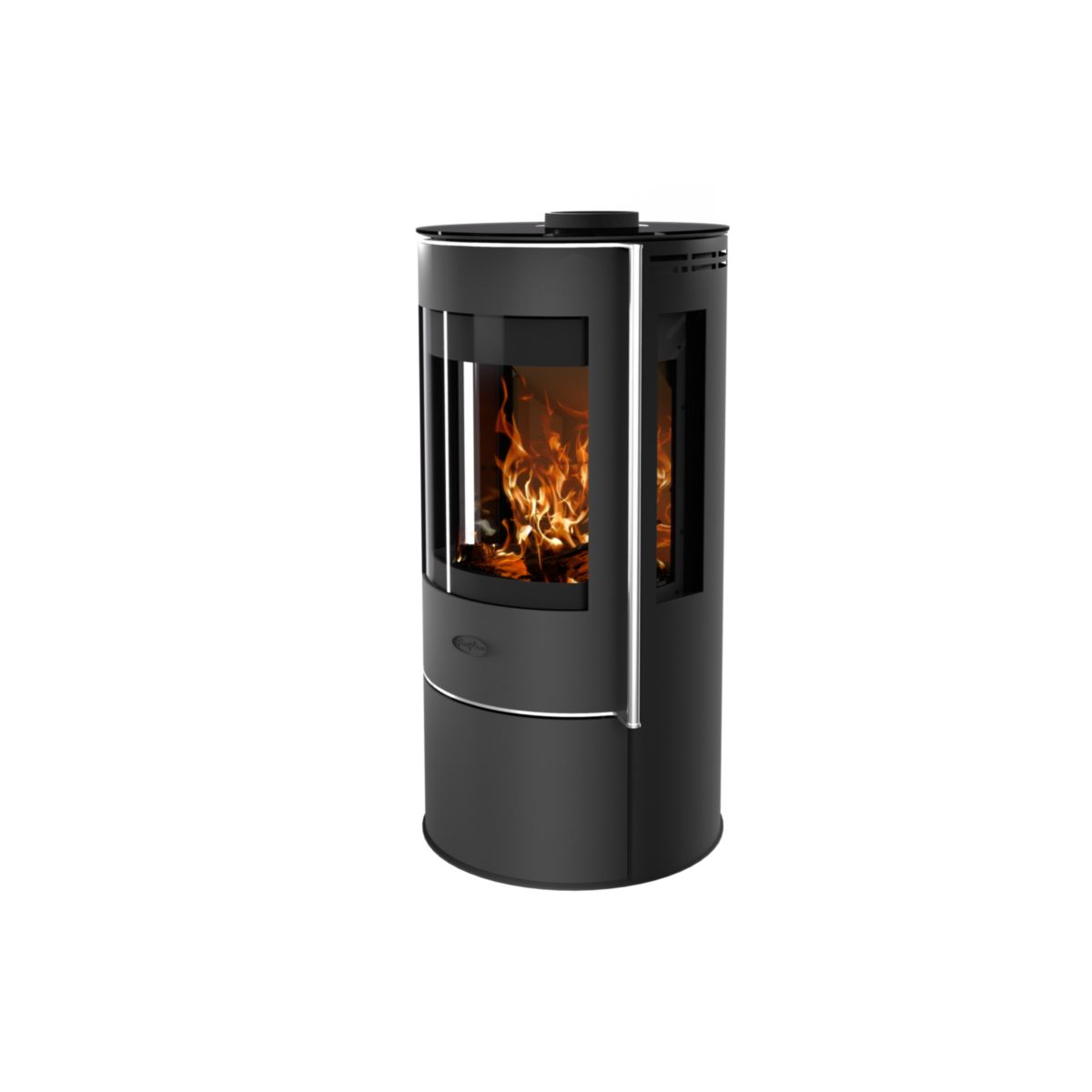 Fireplace Kaminofen Amarant Glas