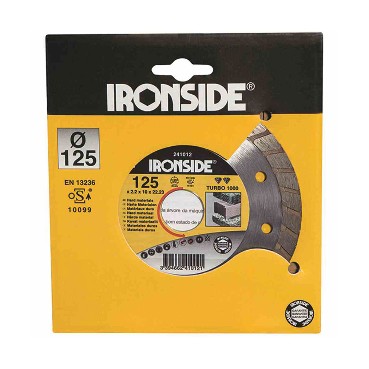 Ironside Diamanttrennscheibe und bdquoEurojet und ldquo 115 mm