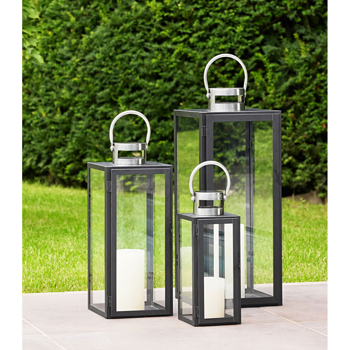 Laterne Living 14 x 14 x 29 cm Bild 2