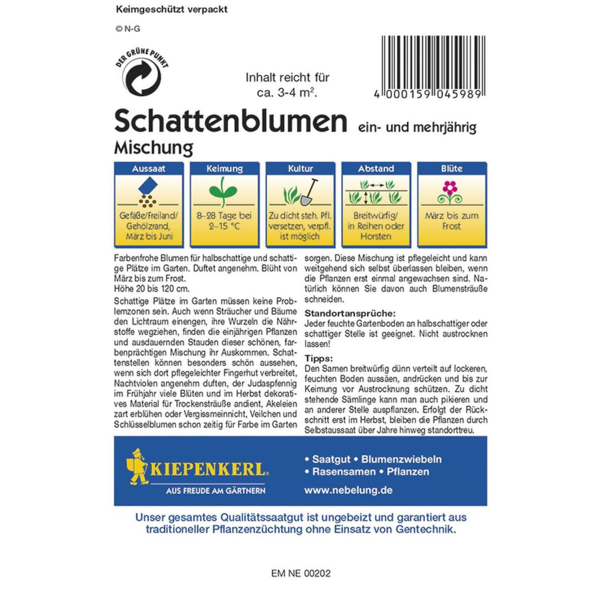 Kiepenkerl Schattenblumen Mischung Profi-Line Bild 2