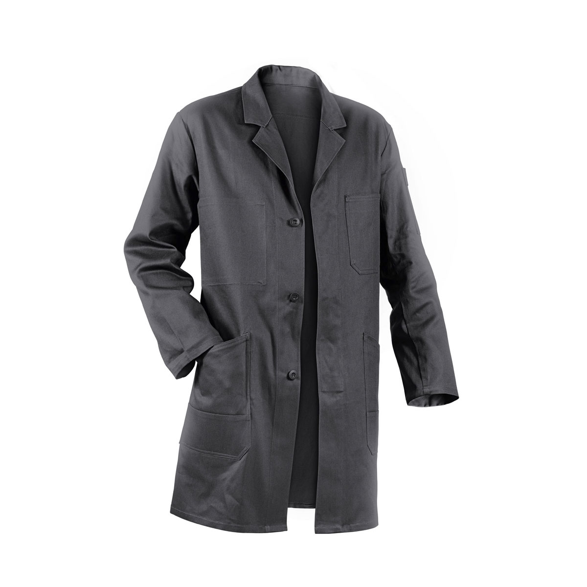 Kübler Berufsmantel Quality Dress grau Größe M