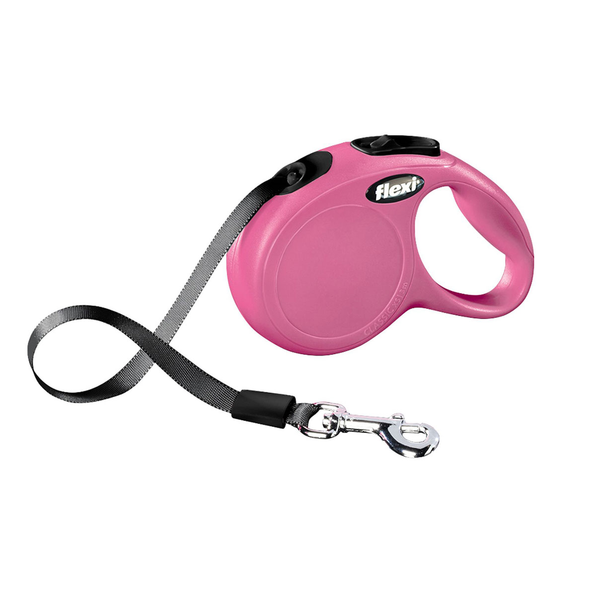 Flexi  Gurt-Leine New Classic pink XS 3m