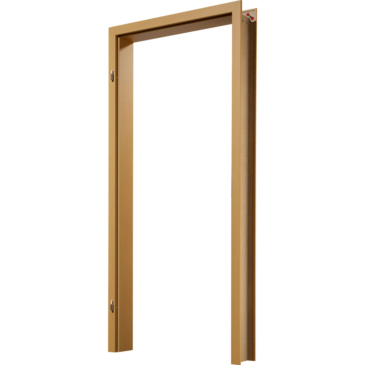 Borne Komplett-Zarge 198,5 x 61 x 12 cm CPL braun links