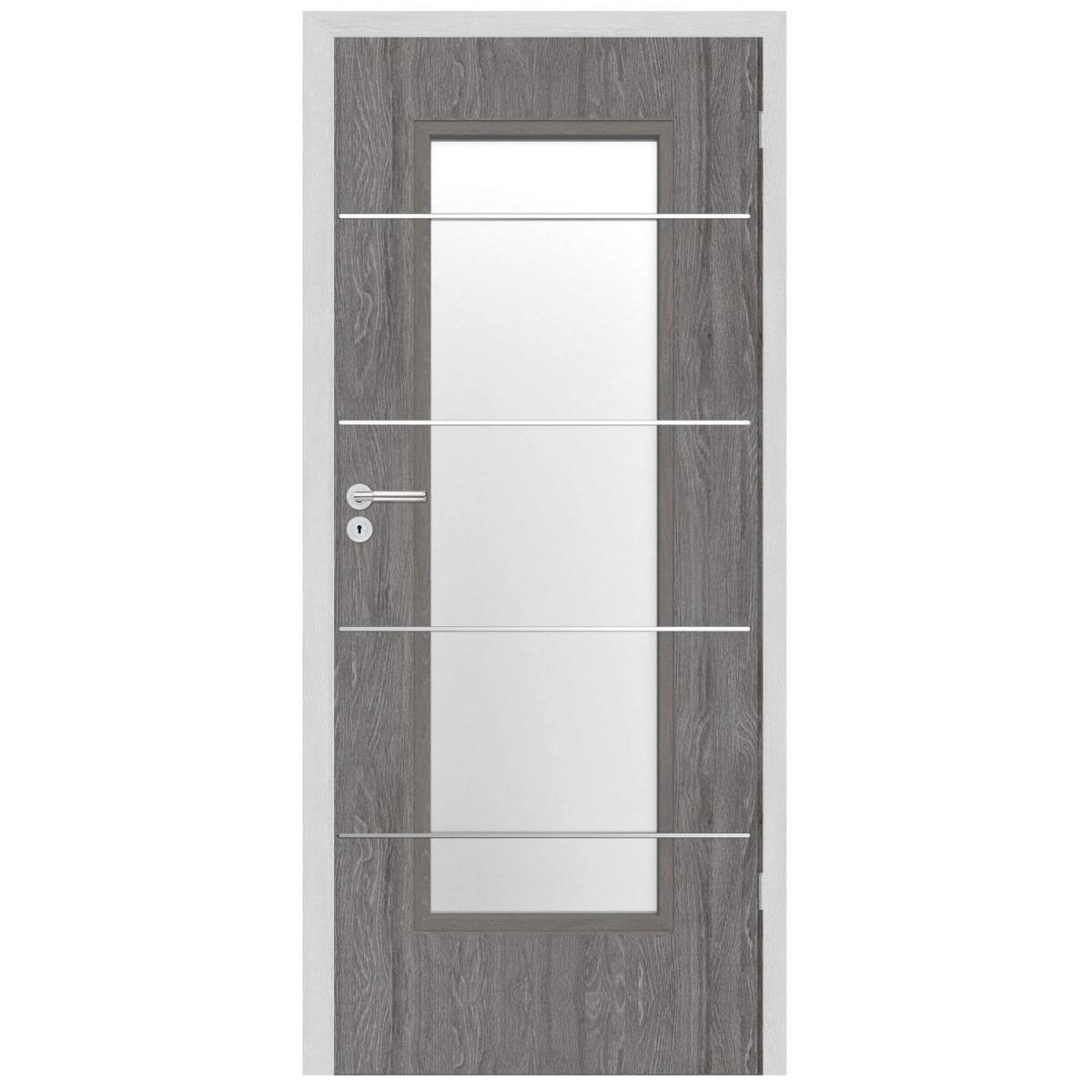 Classen Zimmer-Tür M.1 Eiche Grigio CPL 98,5 cm Anschlag links Bild 1