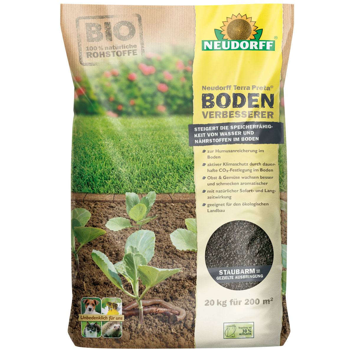 Neudorff TerraPreta Bodenaktivator 20 kg