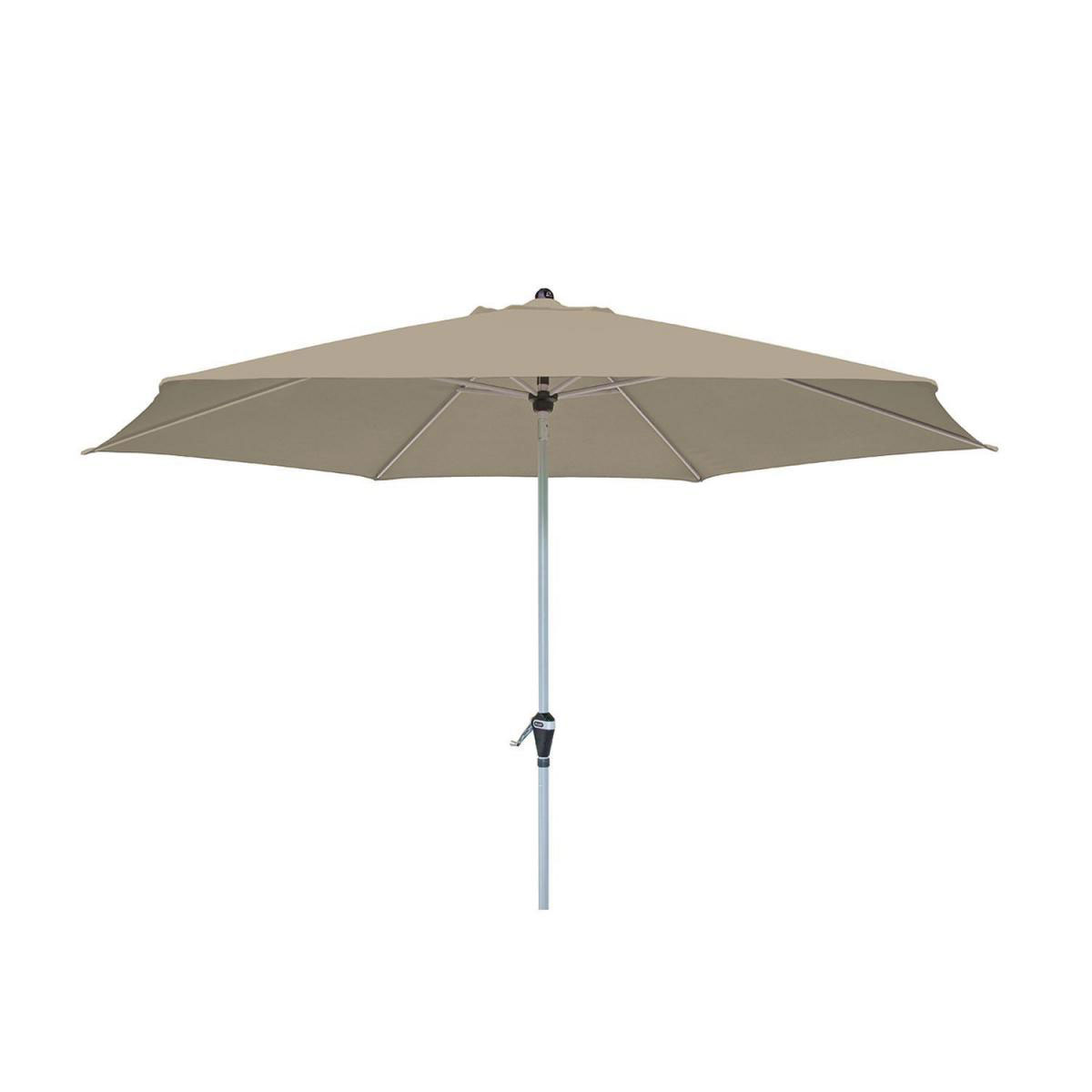 Doppler Kurbelschirm Active auto tilt 320 cm Greige Bild 1