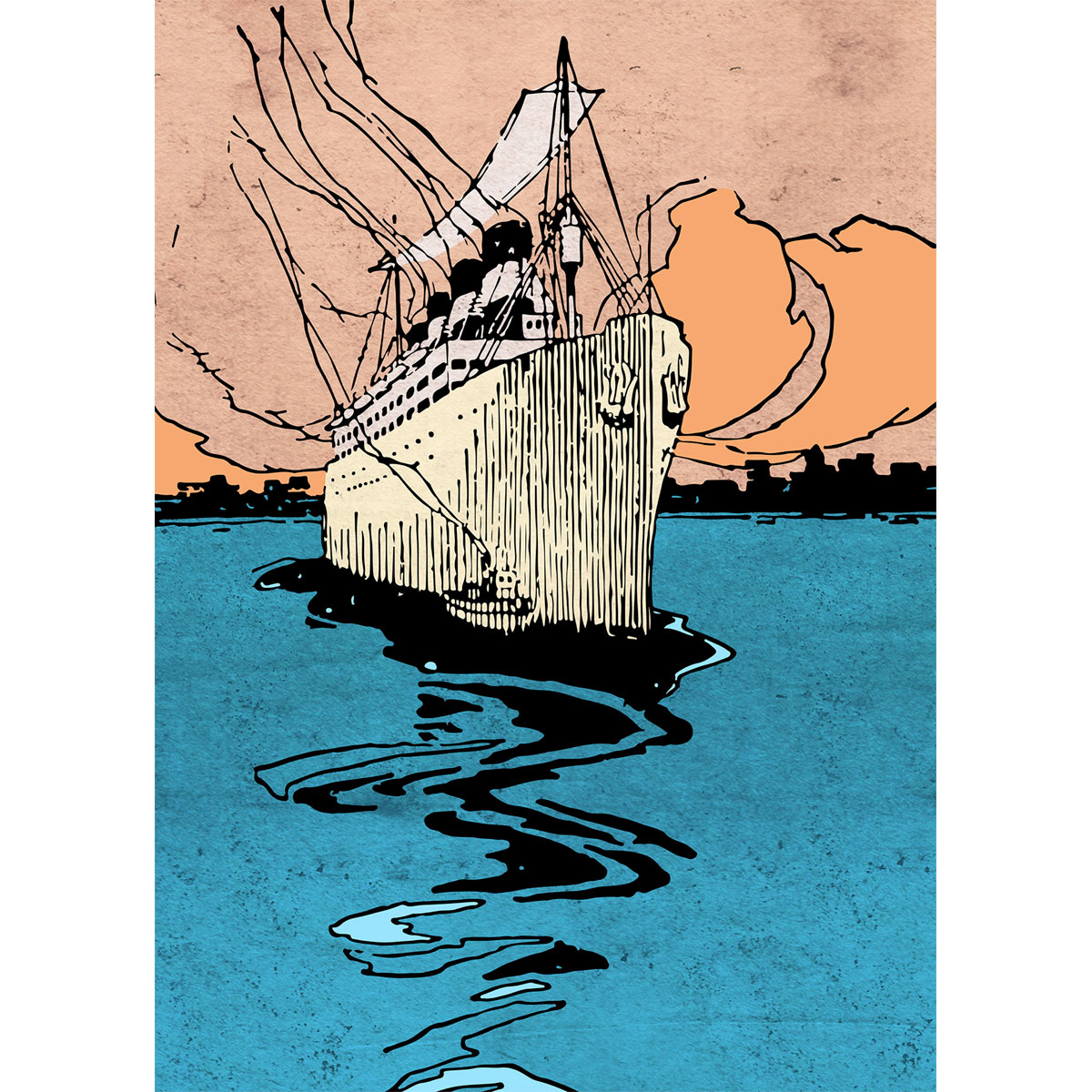 Komar  Vlies Fototapete La Nave 200x280 cm Bild 2