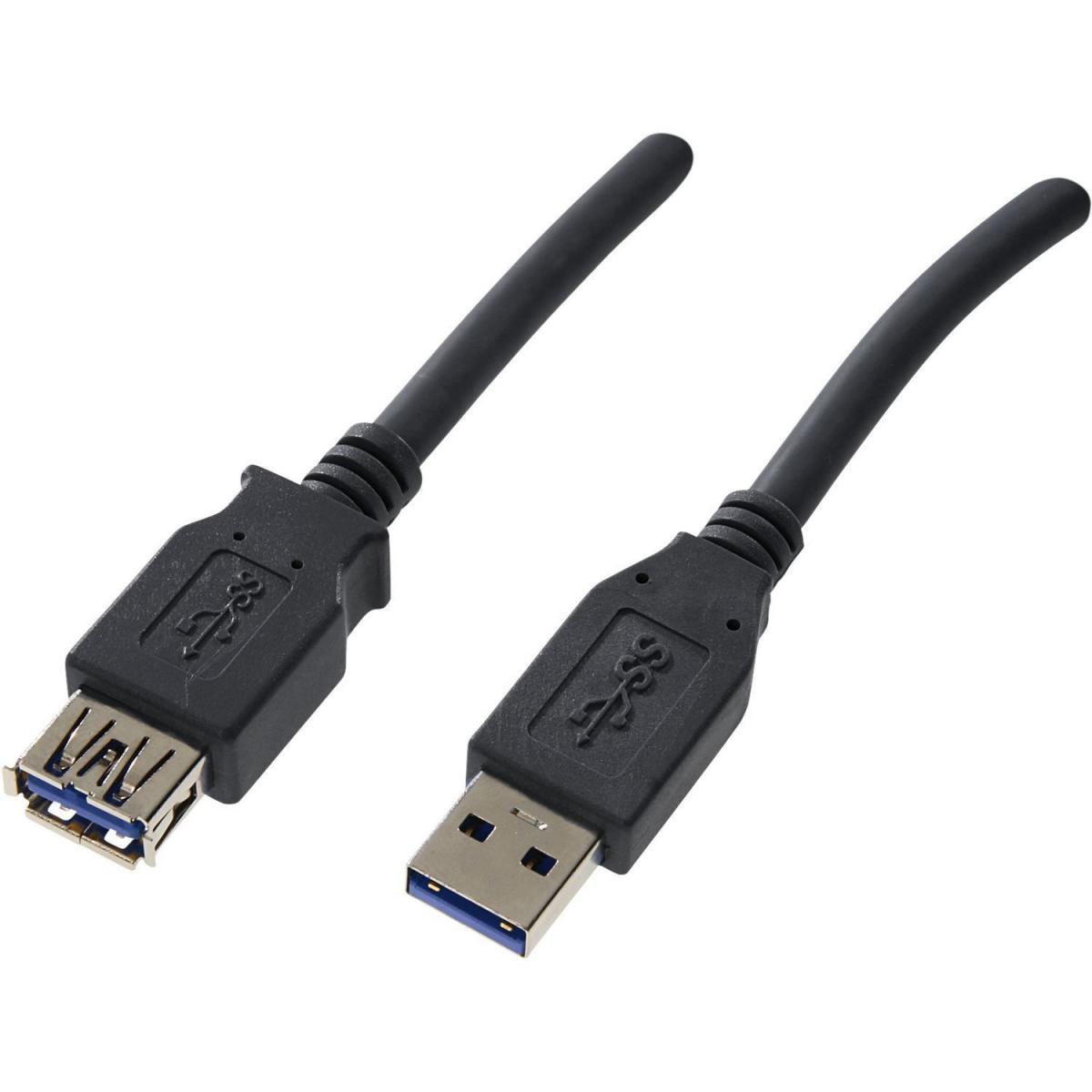 Schwaiger USB-Verlängerungskabel 3 m Bild 2