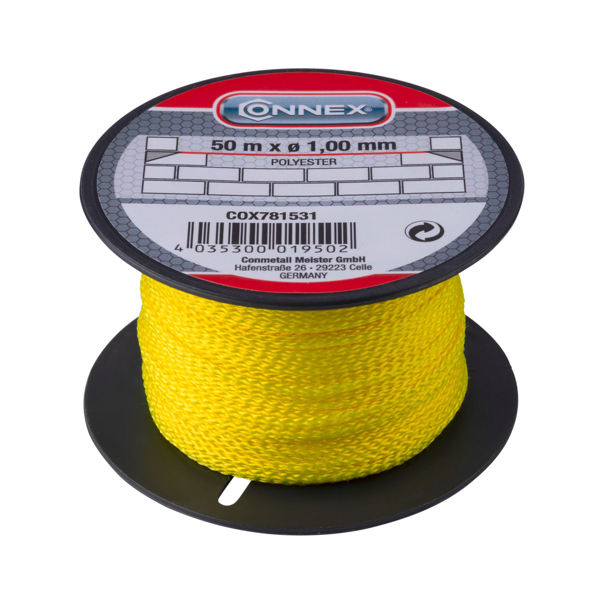 Connex Maurerschnur 50 m gelb
