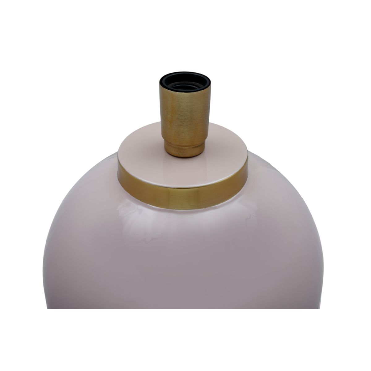 Tischlampe Art Deco 125 altrosa gold Bild 3