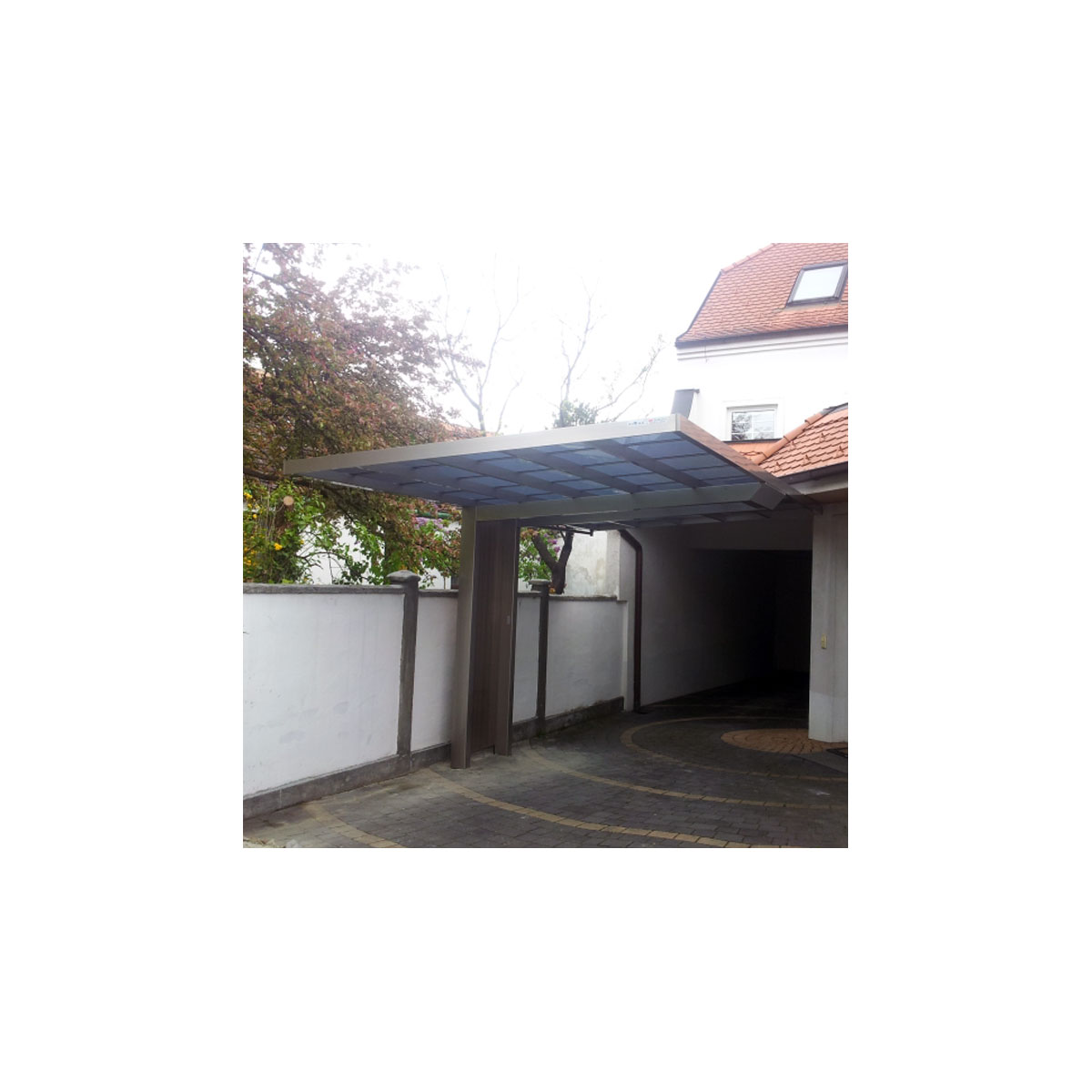 Ximax Carport Alu Neo 90 Typ 2850 Edelstahl-Look Bild 3