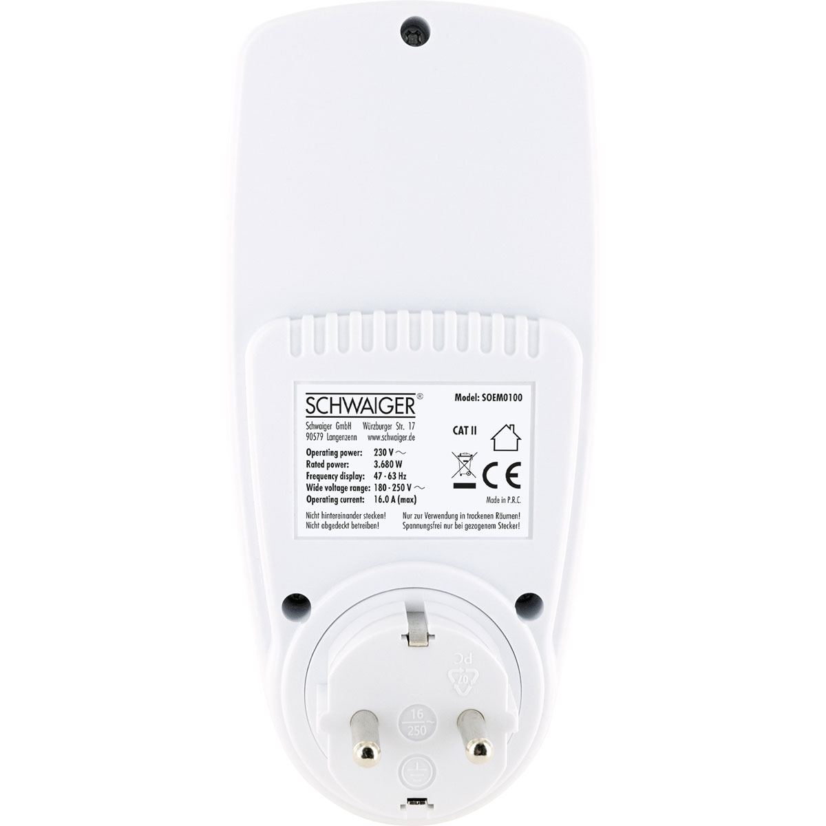 Schwaiger  Einspeise-Messgerät mit Display Bild 5