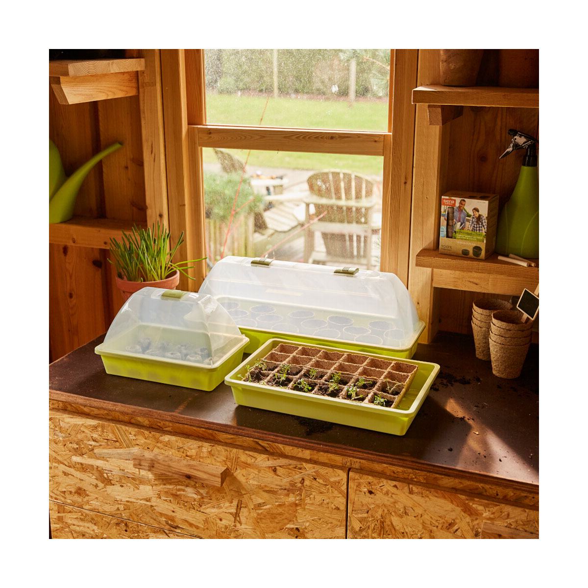 Siena Garden  Zimmer-Gewächshaus Uni-Grow 38 x 24 x 18 cm Bild 4