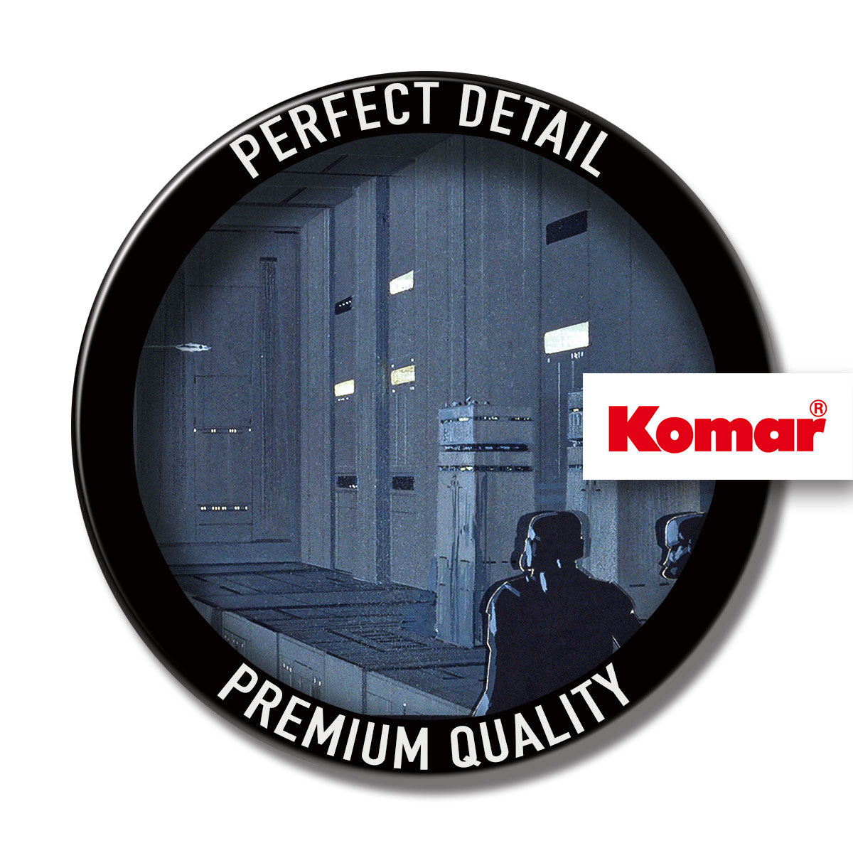 Komar  Wandbild Star Wars Classic Death Star Control 70x50 cm Bild 4