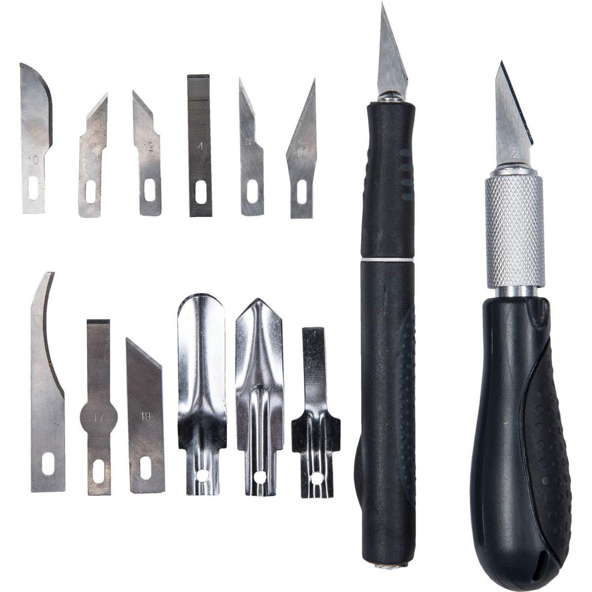 Basic Bastlermesser-Set 16-teilig