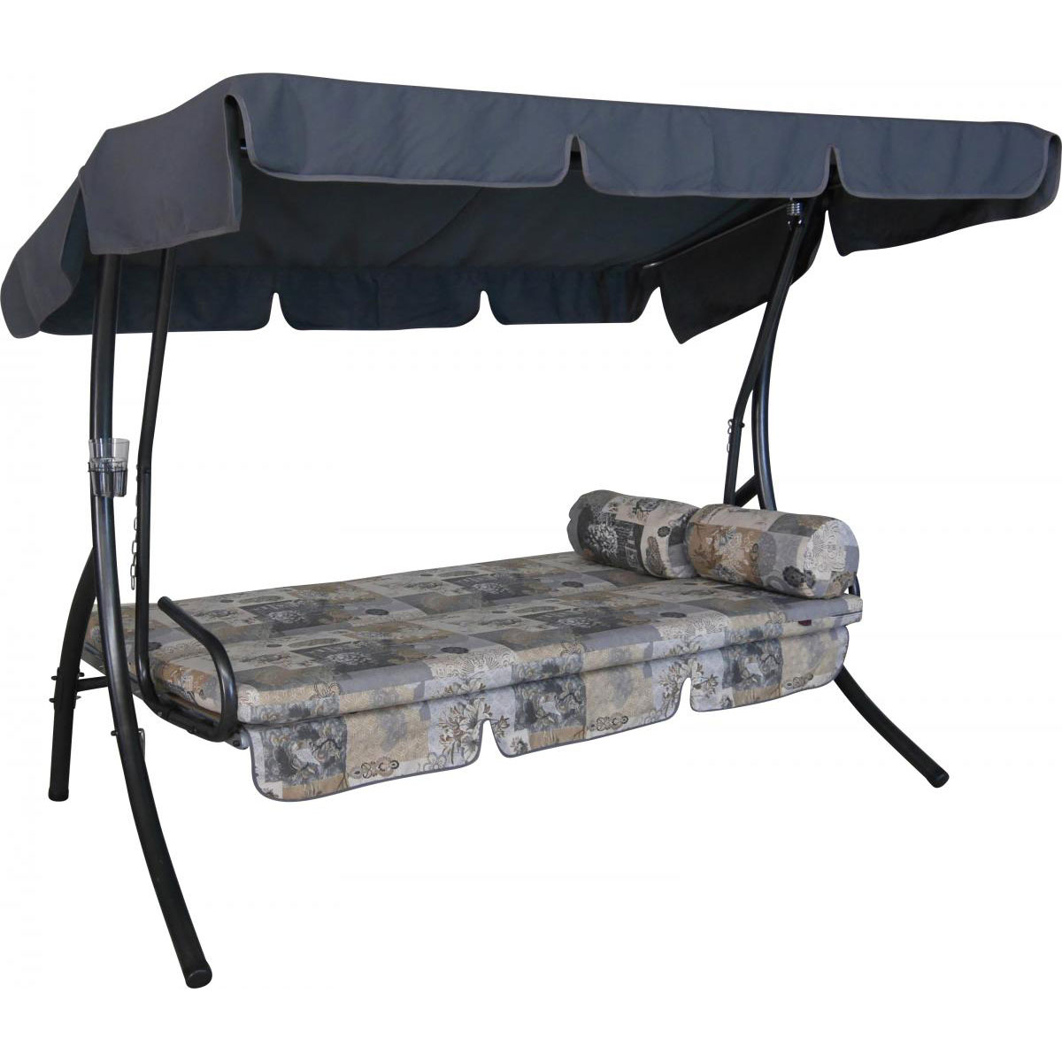 Angerer Freizeitmöbel GmbH Hollywoodschaukel „Trend Neuburg“, grau Bild 2