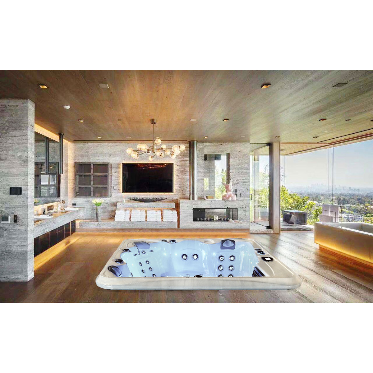 Outdoor-Whirpool Domenico Bild 2