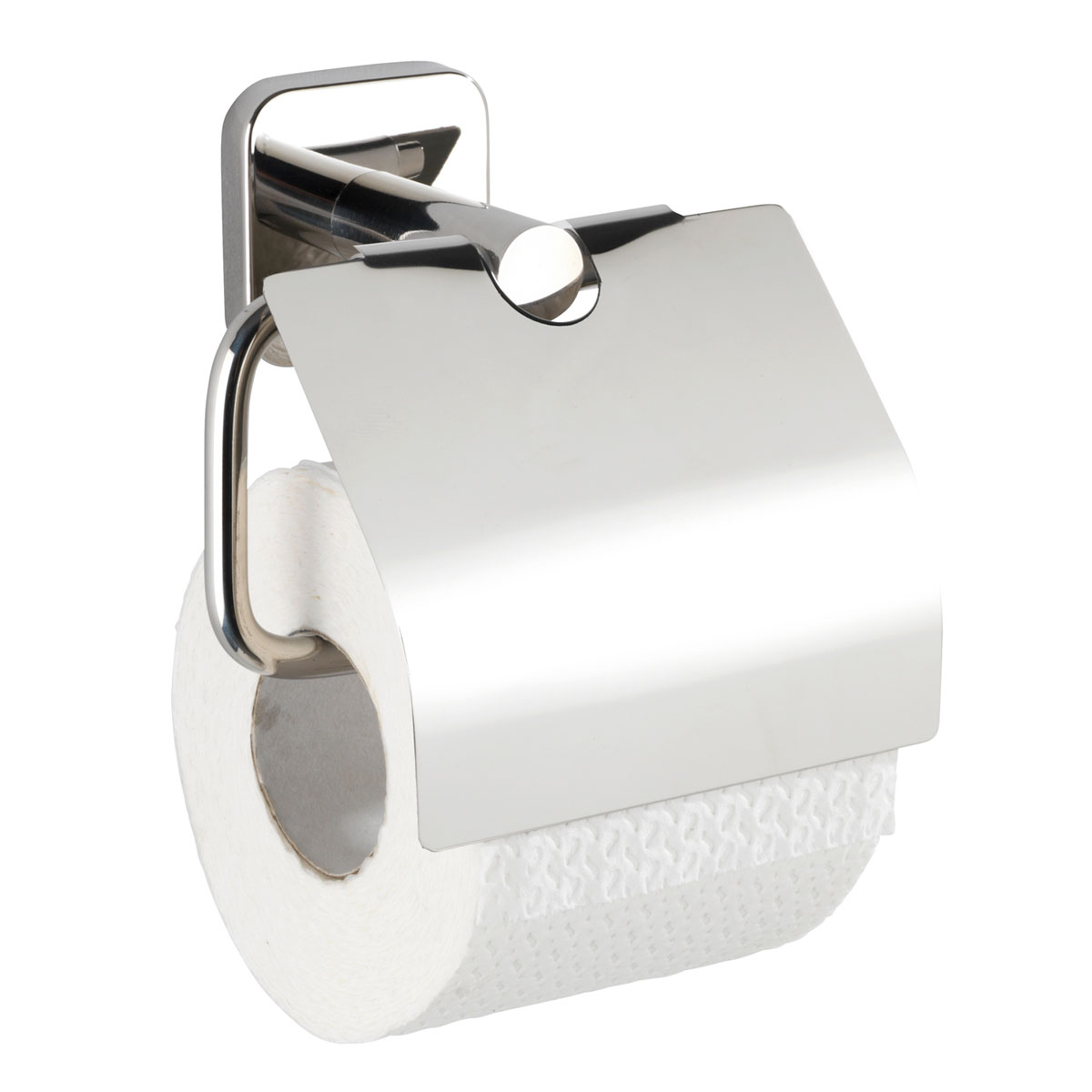 Wenko Toilettenpapierhalter Mezzano mit Deckel Bild 3