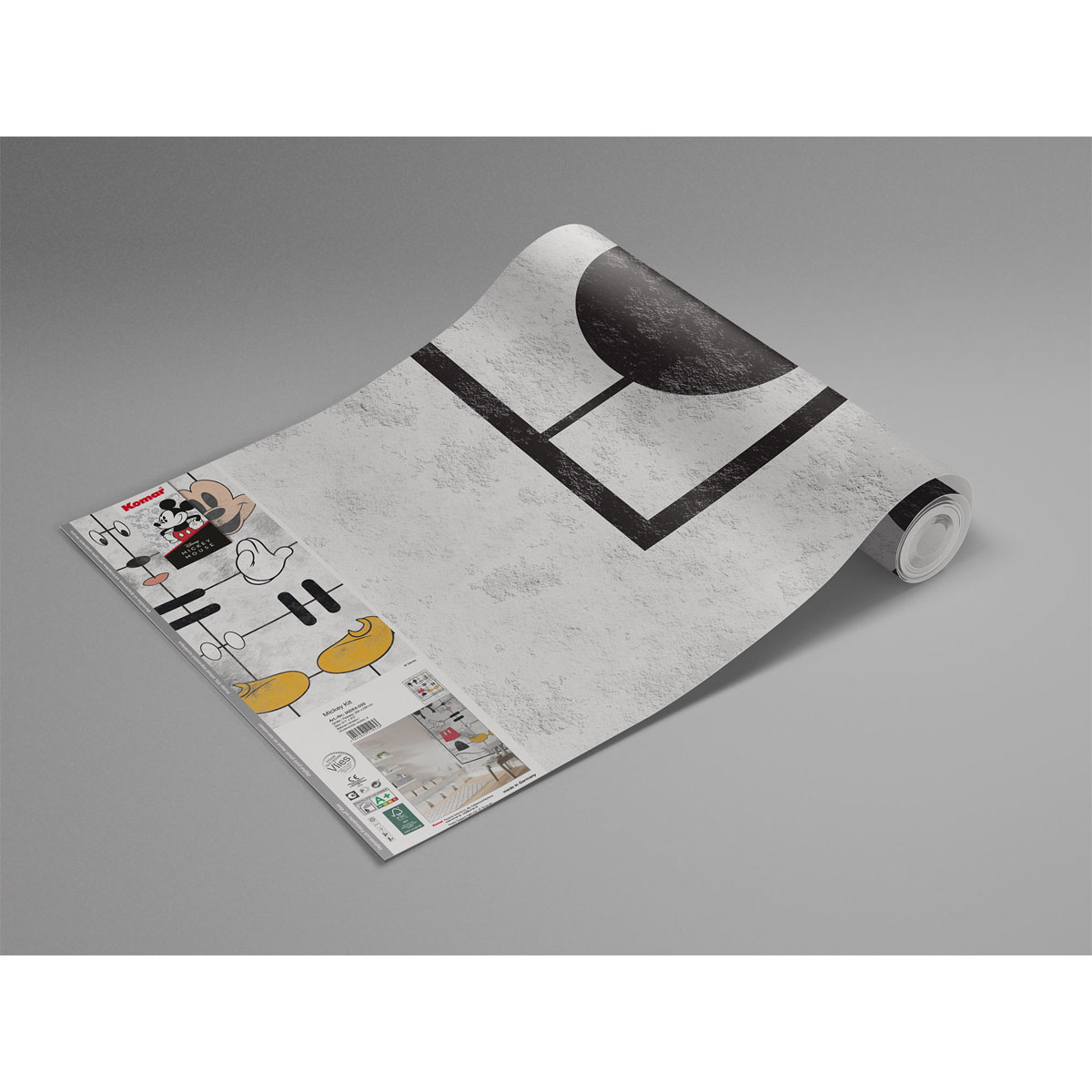 Komar  Vlies Fototapete Mickey Kit 200x280 cm Bild 4