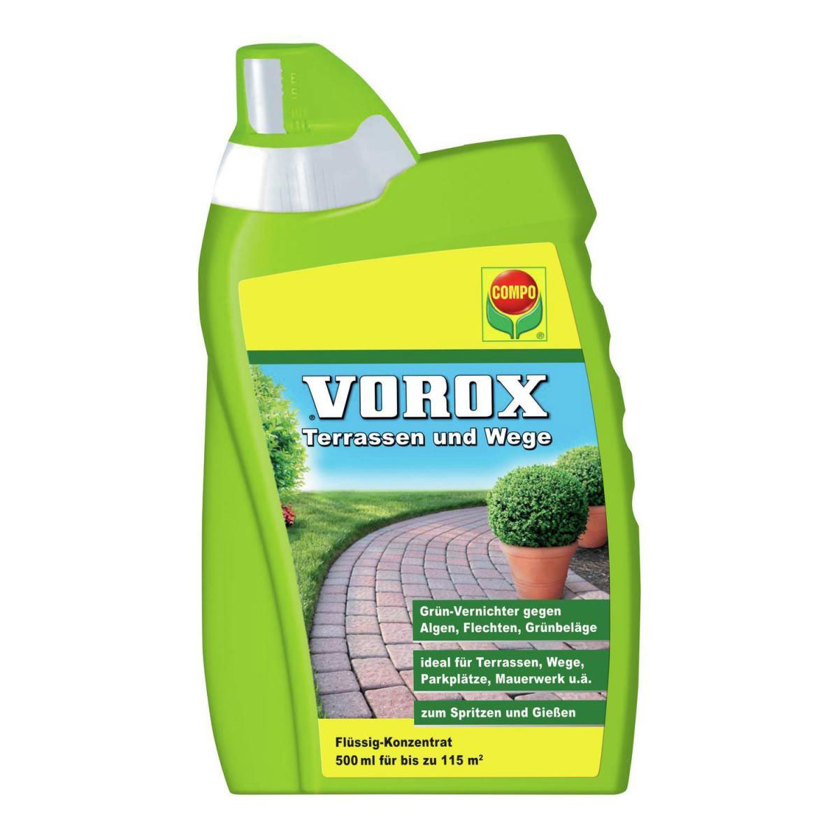 Compo VOROX Terrassen und Wege 500 ml